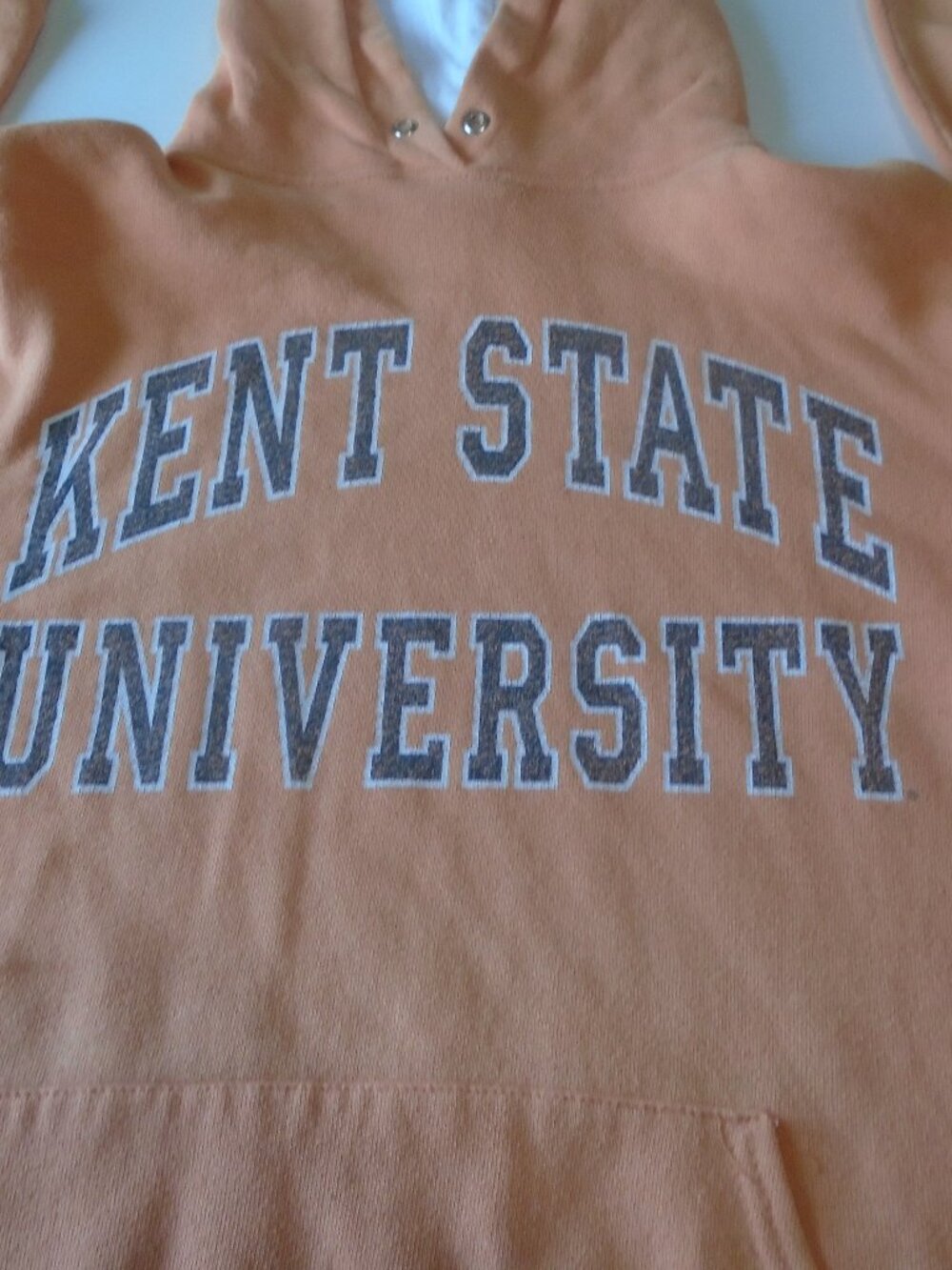 kent state hoodie adult size small orange BIN P2